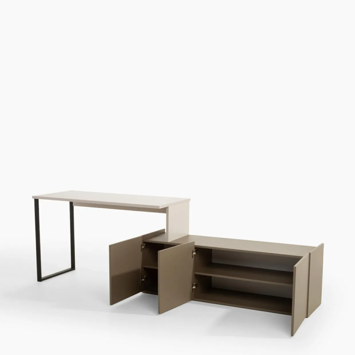 Biurko z komodą SIGMA