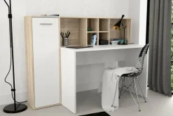 Biurko z nadstawką i regałem ERIADU