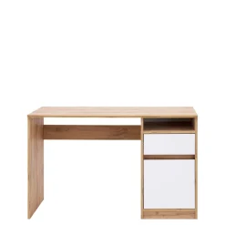 Biurko z szafką i szufladą dąb wotan BILL