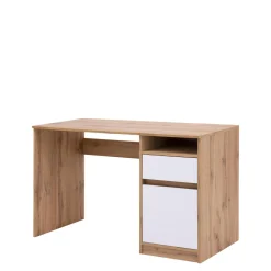 Biurko z szafką i szufladą dąb wotan BILL