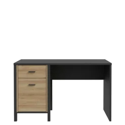 Biurko z szufladą i szafką HIGH ROCK