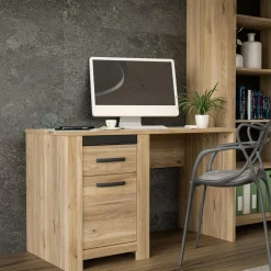 Biurko z szufladą i szafką SAN CAYETANO