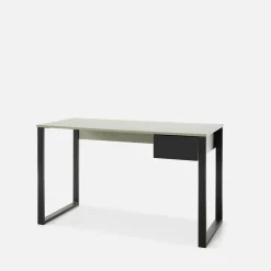 Biurko z szufladą zielone SERGIO