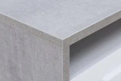 Biurko z szufladami szary blat MI PIACE