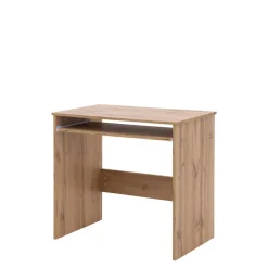 Biurko z wysuwaną półką dąb wotan TIREN