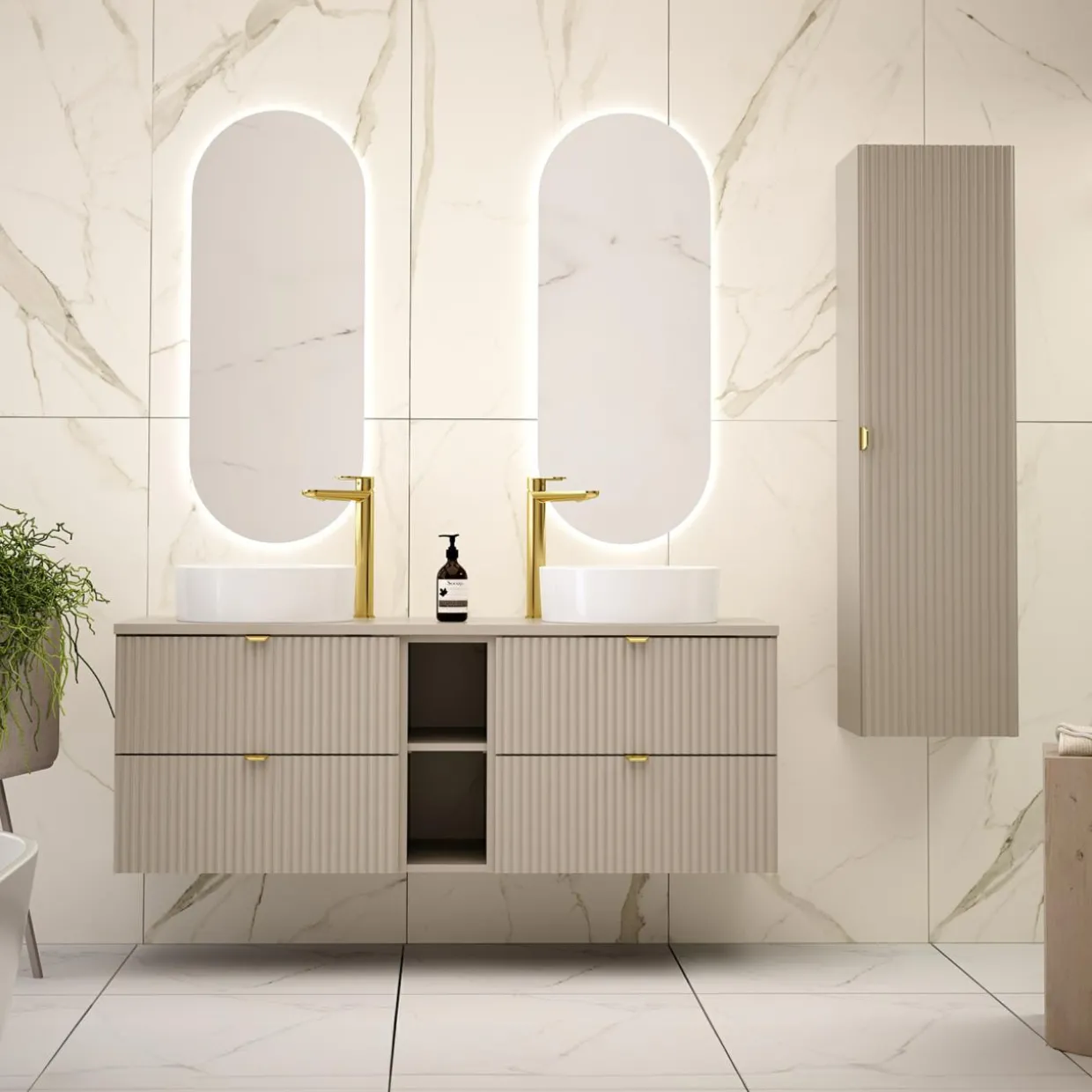 Blat łazienkowy kaszmir 140 cm