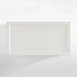 Blenda AVOLA 40x21 cm folia biały mat