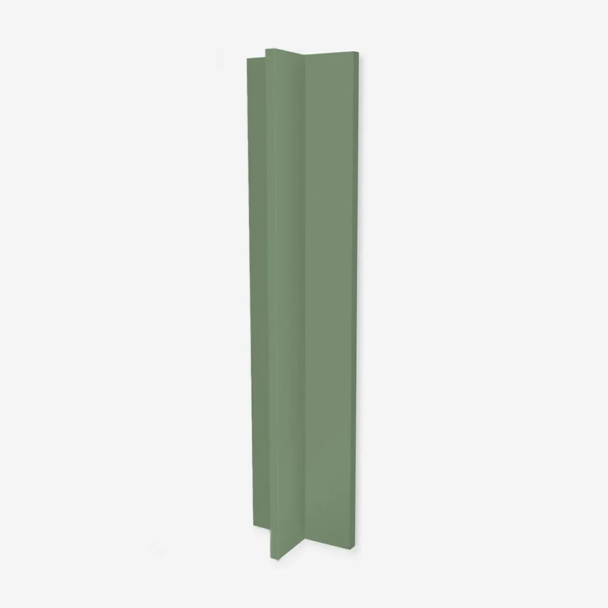 Blenda narożna dolna BASIC PLUS BP/FK 72x20x6,5 cm smoke green