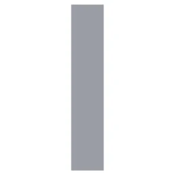 Blenda narożna dolna SALSA 15x76,5 szary metalic połysk