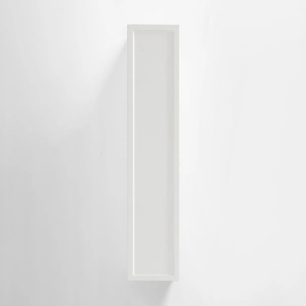 Blenda narożna górna AVOLA 15x76,5 cm folia biały mat