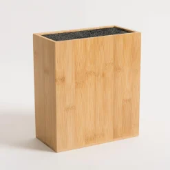 Blok na noże bambusowy prostokątny 23 cm