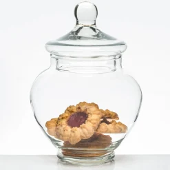 Bombonierka szklana 16 cm