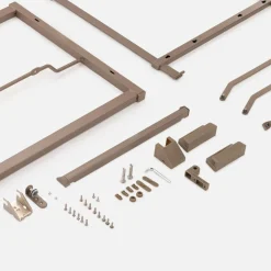 Cargo podblatowe do szafki 60 cm, front uchylny, champagne gold