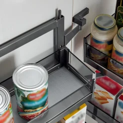 Cargo podblatowe do szafki 60 cm, front uchylny, highclass grey