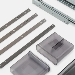 Cargo podblatowe do szafki 40 cm, front wysuwny, highclass grey