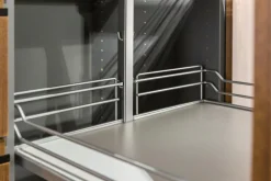 Cargo wysokie do szafki 60 cm, front wysuwny, chrom