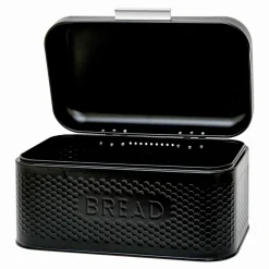 Chlebak metalowy czarny