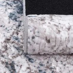 Chodnik przecierany szarogranatowy LONG 80x200 cm