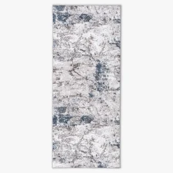 Chodnik przecierany szarogranatowy LONG 67x160 cm