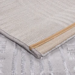 Chodnik srebrny LINIE MIGUEL 67x160 cm