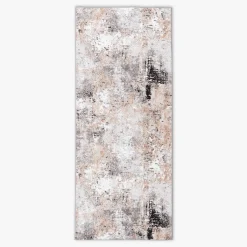 Chodnik szarobeżowy PRZECIERKA LONG 67x160 cm