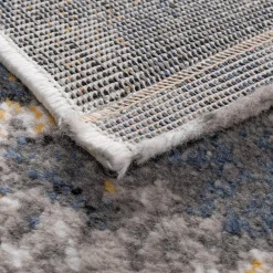 Chodnik szaro-niebieski MARMUR NORWAY 80x200 cm