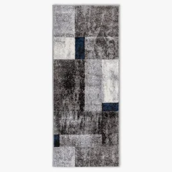 Chodnik szary GEOMETRIA FENIKS 67x160 cm