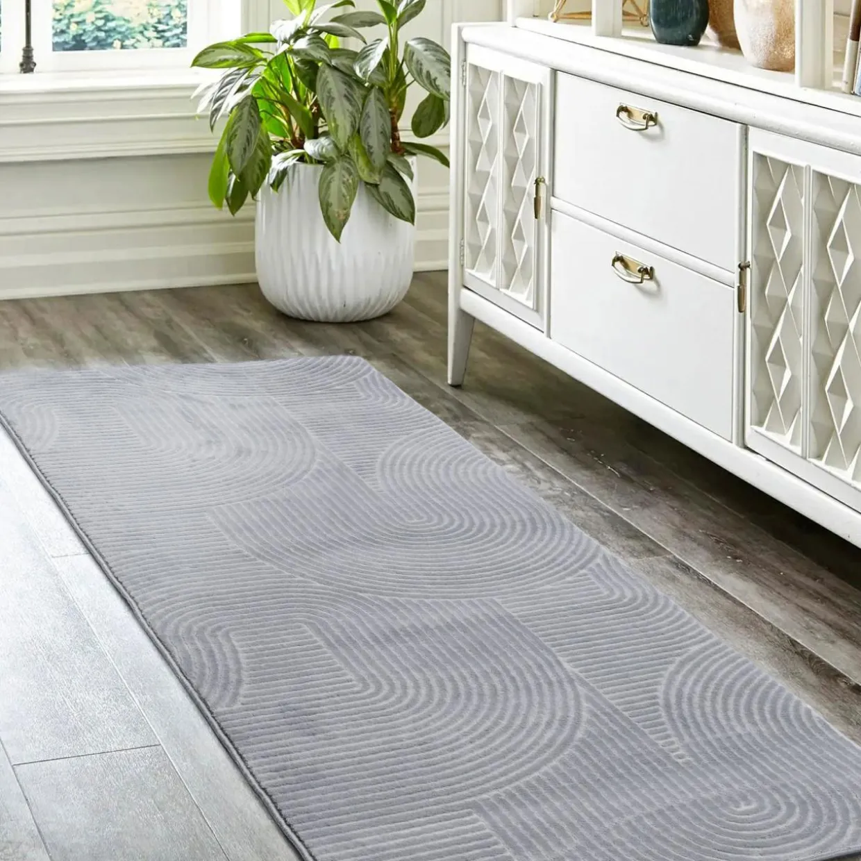 Chodnik szary STILO 80x200 cm