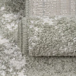 Chodnik w liście zielony HOUSTON 67x160 cm