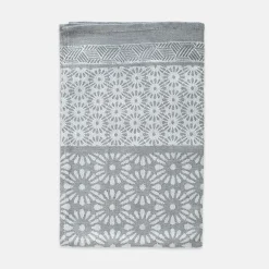 Ściereczka kuchenna szaro-biała CARINO 40x60 cm