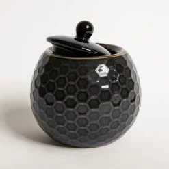 Cukiernica ceramiczna czarna BRESCA