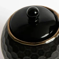 Cukiernica ceramiczna czarna BRESCA