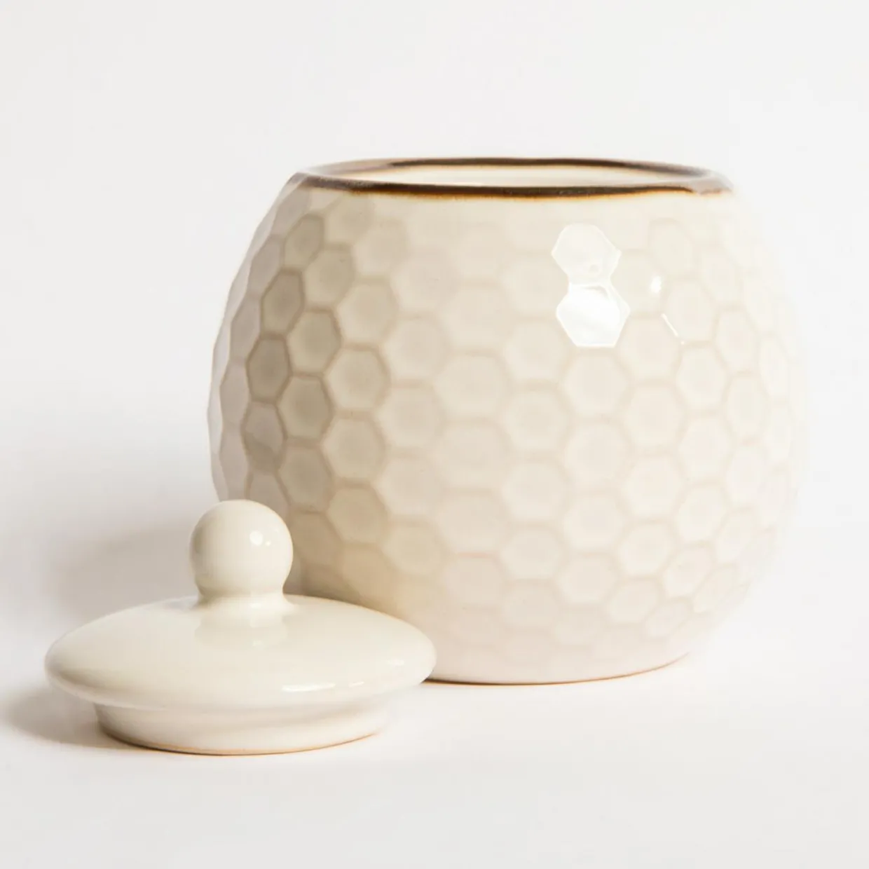 Cukiernica ceramiczna plaster miodu BRESCA 300 ml