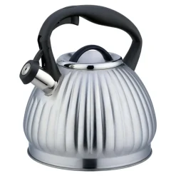 Czajnik na gaz i indukcję retro srebrny 3 l