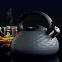 Czajnik z gwizdkiem GOLF szary mat 2,3 l