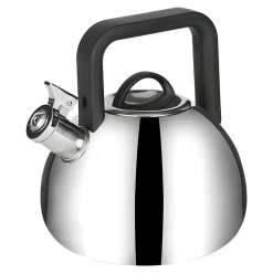 Czajnik z gwizdkiem srebrny 2,5 l