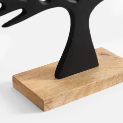 Dekoracja czarna DRZEWO 25,5 cm