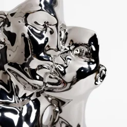 Dekoracja FACES srebrna