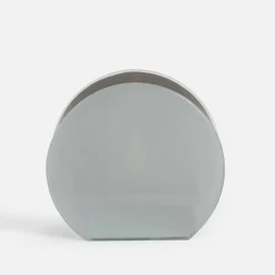 Dekoracja LED przydymione szkło KOMINEK 9x5x11 cm