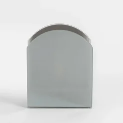 Dekoracja LED przydymione szkło KOMINEK 11x5x10 cm