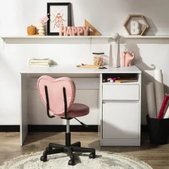 Dekoracja napis HAPPY różowy