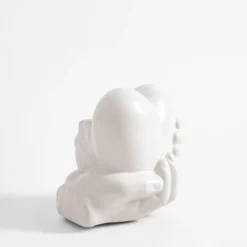 Dekoracja SERCE biała