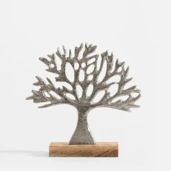 Dekoracja srebrna DRZEWO 16 cm