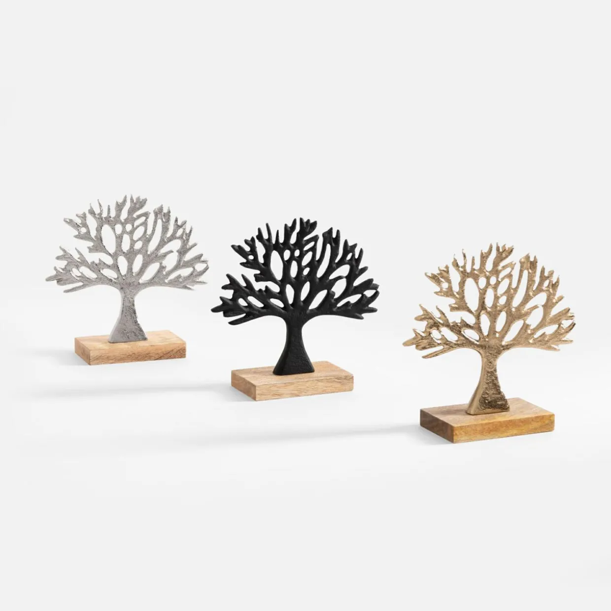 Dekoracja srebrna DRZEWO 16 cm