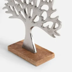 Dekoracja srebrna DRZEWO 25,5 cm