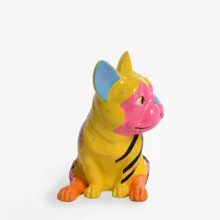 Dekoracja stojąca patchworkowa PIES