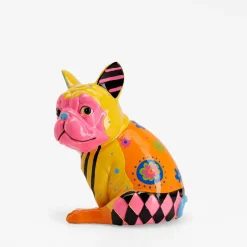 Dekoracja stojąca patchworkowa PIES