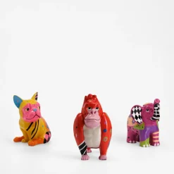 Dekoracja stojąca patchworkowa PIES