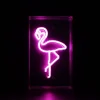 Dekoracja świetlna LED NEON FLAMINGO