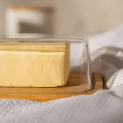 Deska bambusowa z kloszem